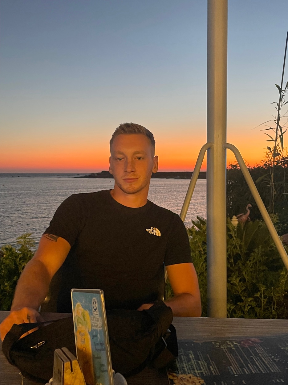 Alex — ChatCyprus local guide Ayia Napa at sunset