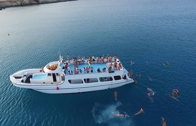 Santa Napa chill cruise Ayia Napa