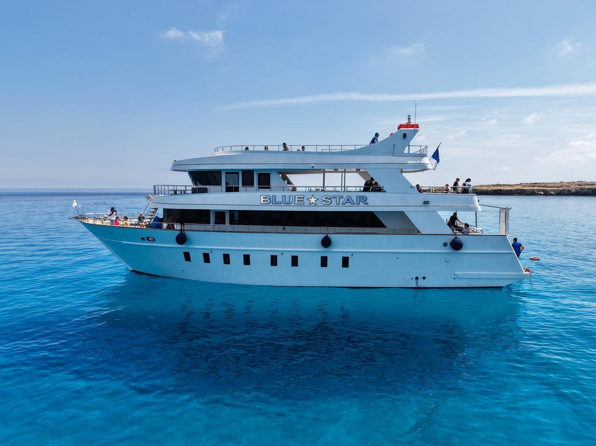 Blue Star cruise to Blue Lagoon Ayia Napa