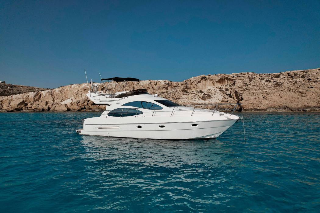 Azimut 42 luxury yacht charter Ayia Napa Cyprus