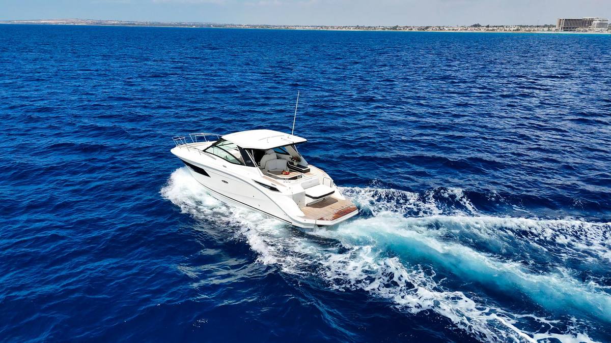Sea Ray 320 luxury yacht charter Ayia Napa Cyprus