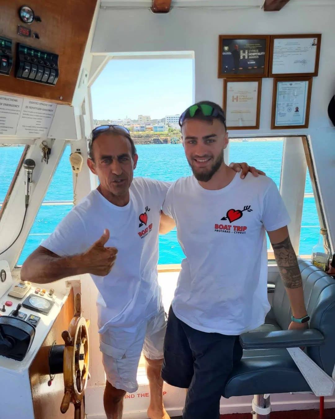 Captain Doros and Kornilios Shirley Valentine Protaras