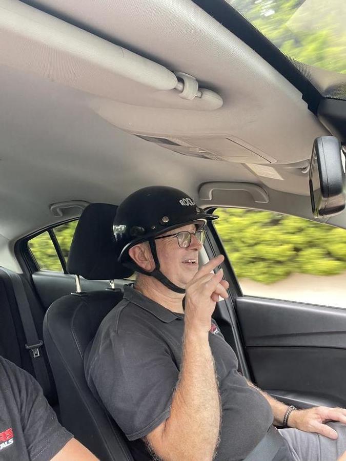 Andreas Kyriakoudes on buggy The Drivers Rentals